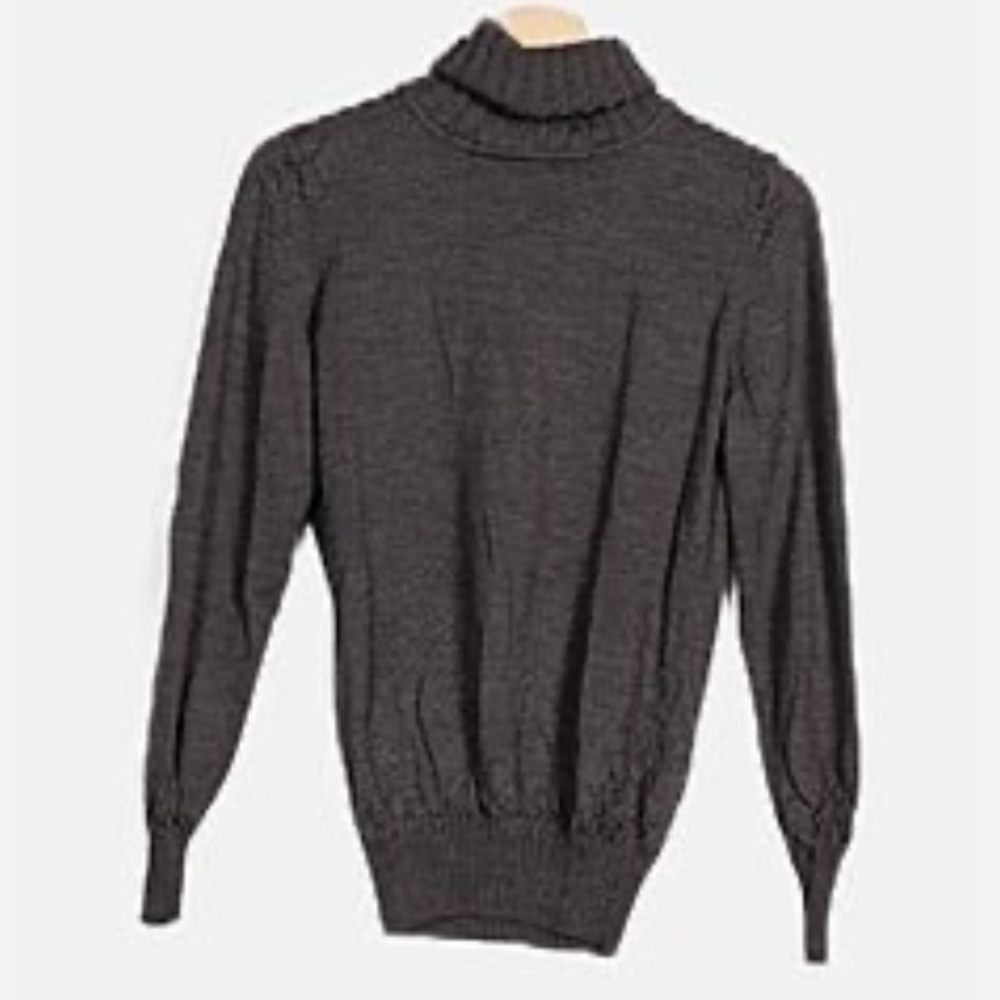 NWT Enzo Mantovani Italy merino wool Women turtleneck sweater size M